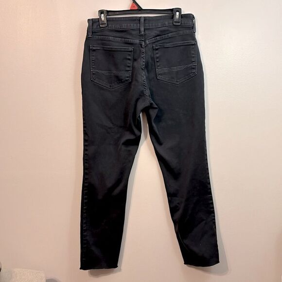 NYDJ | Women’s Black Legging Denim Jeans Rough Hem - Picture 2 of 8